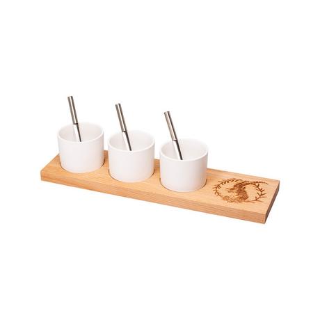 Kadastar Saucenschalen-Set Steinbock Kranz 