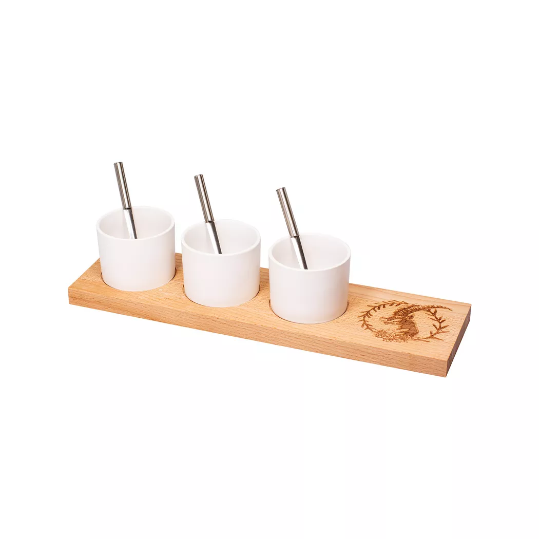 Kadastar Saucenschalen-Set White 11x40cm 2