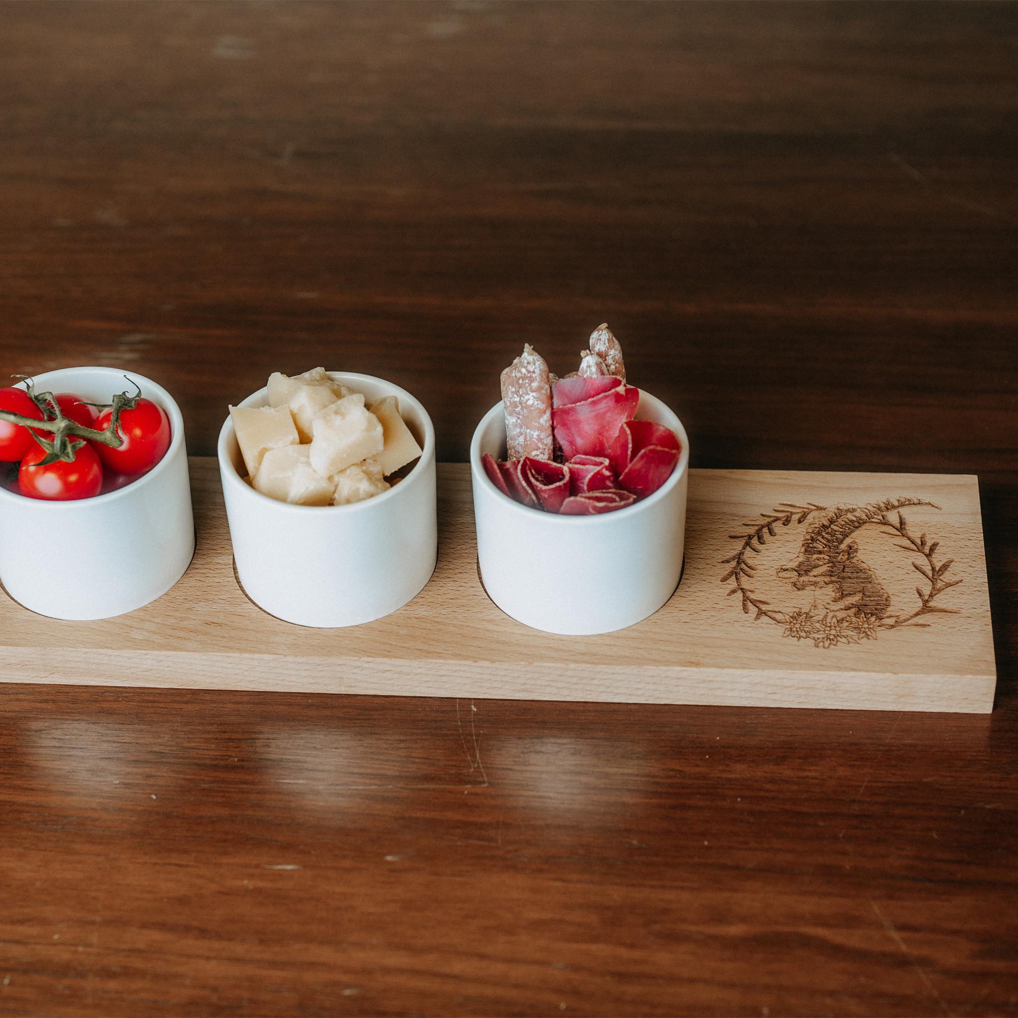 Kadastar Saucenschalen-Set Steinbock Kranz 