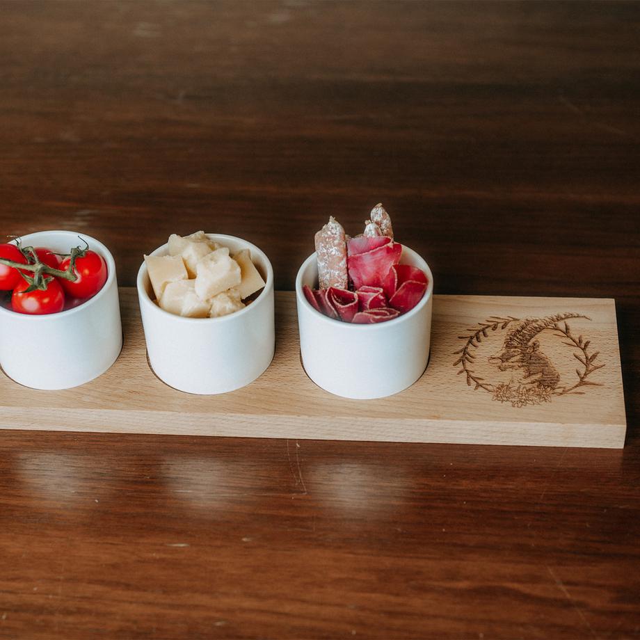 Kadastar Saucenschalen-Set Steinbock Kranz 