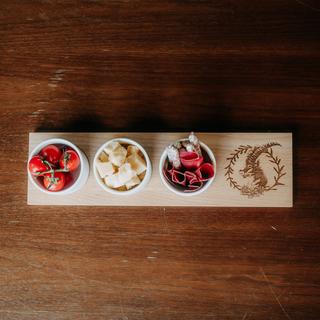 Kadastar Saucenschalen-Set Steinbock Kranz 