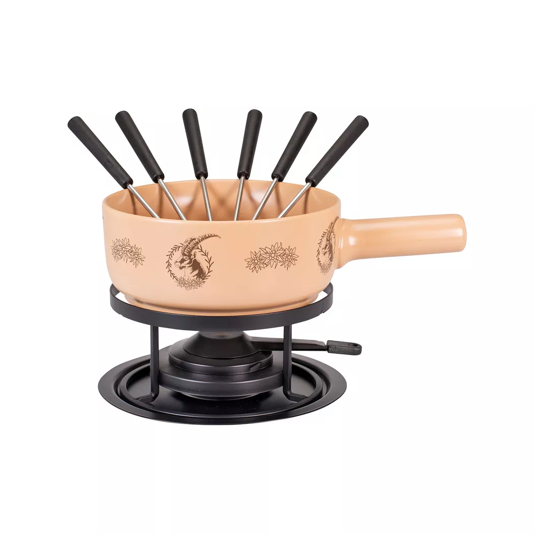 Kadastar - Käsefondue-Set, 22cm, Beige