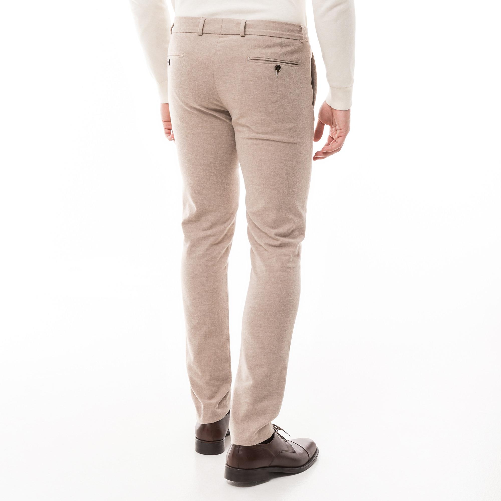 Manor Man Pantalon de costume Body Fit  