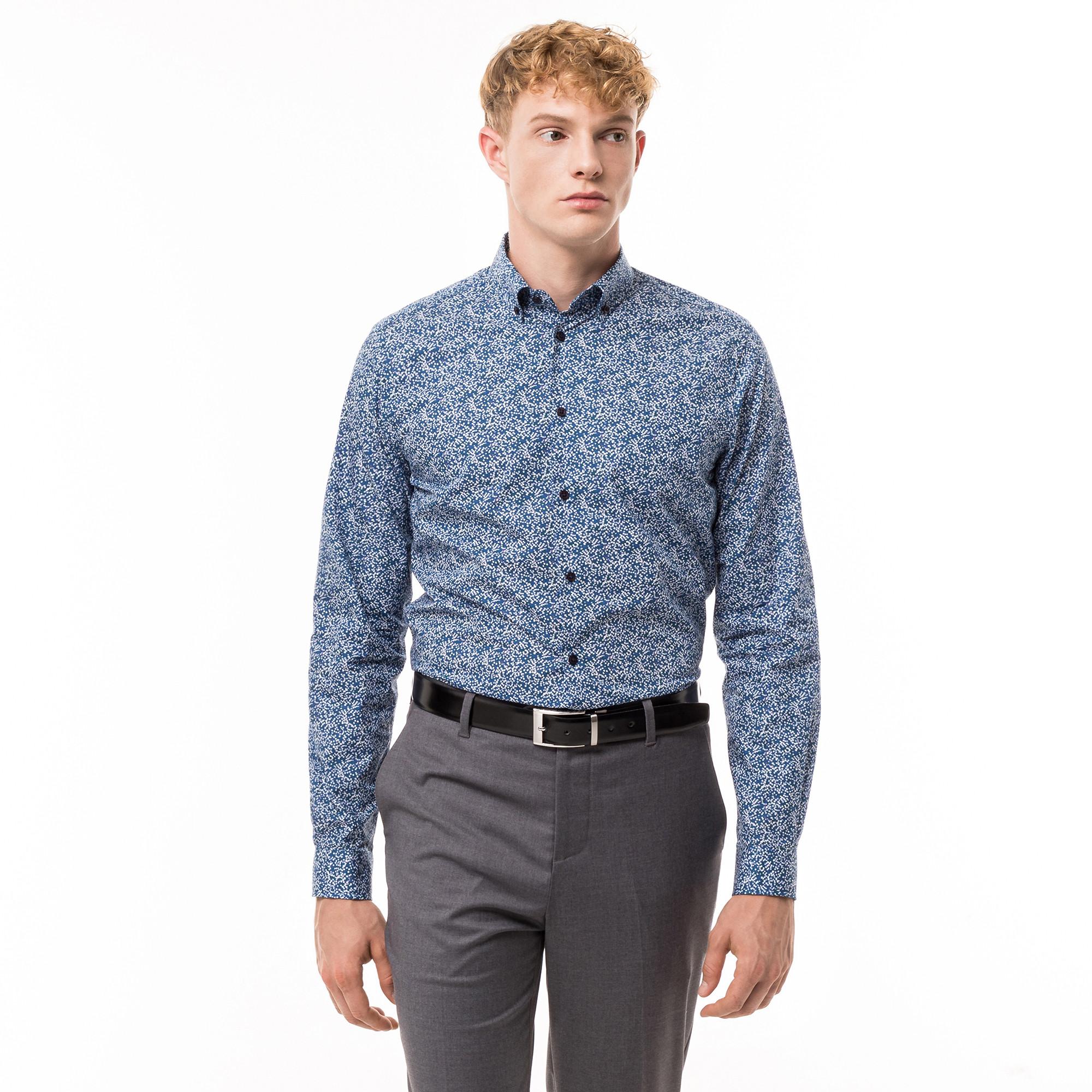 Manor Man  Chemise, Modern Fit, manches longues 