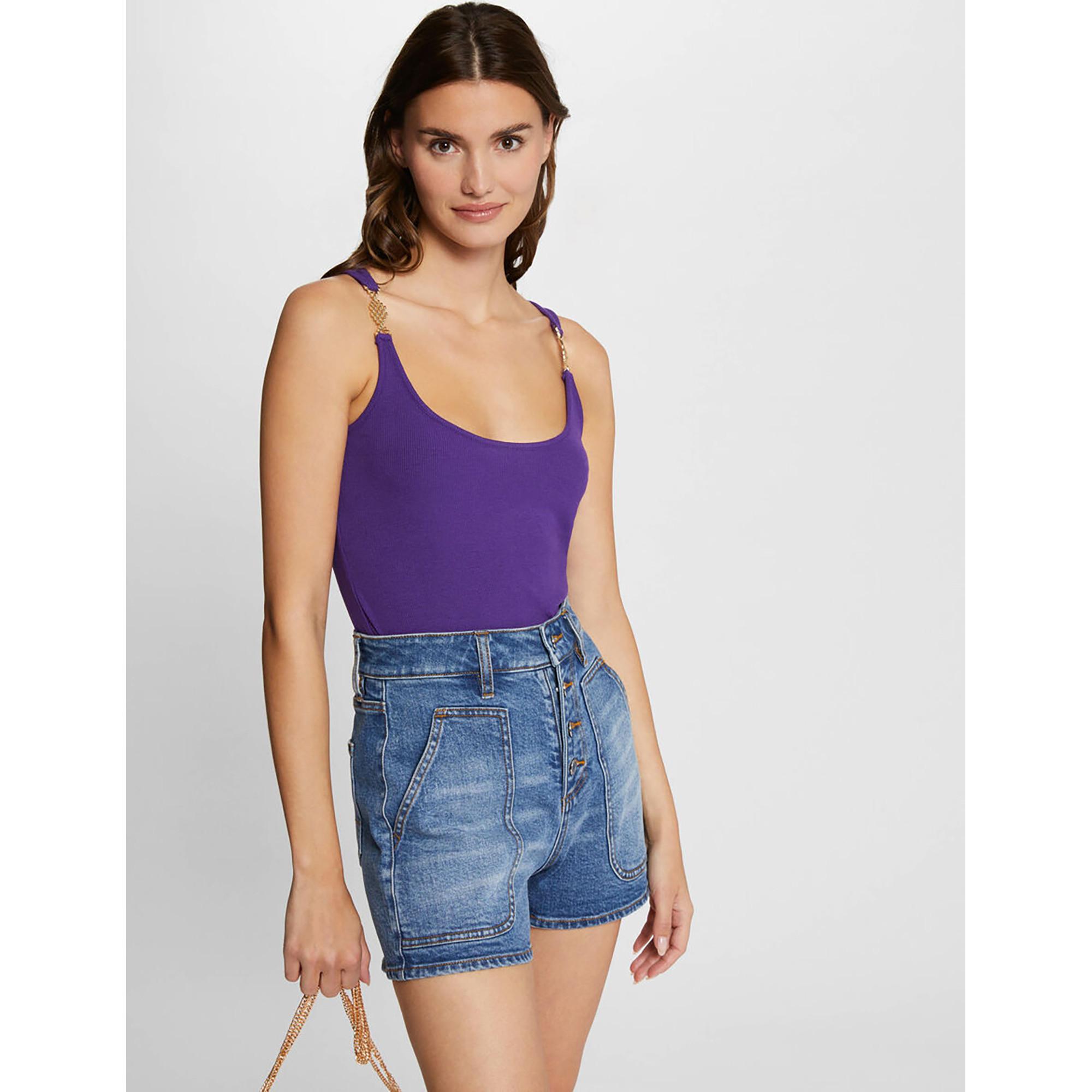 Image of T-shirt Damen Violett XL