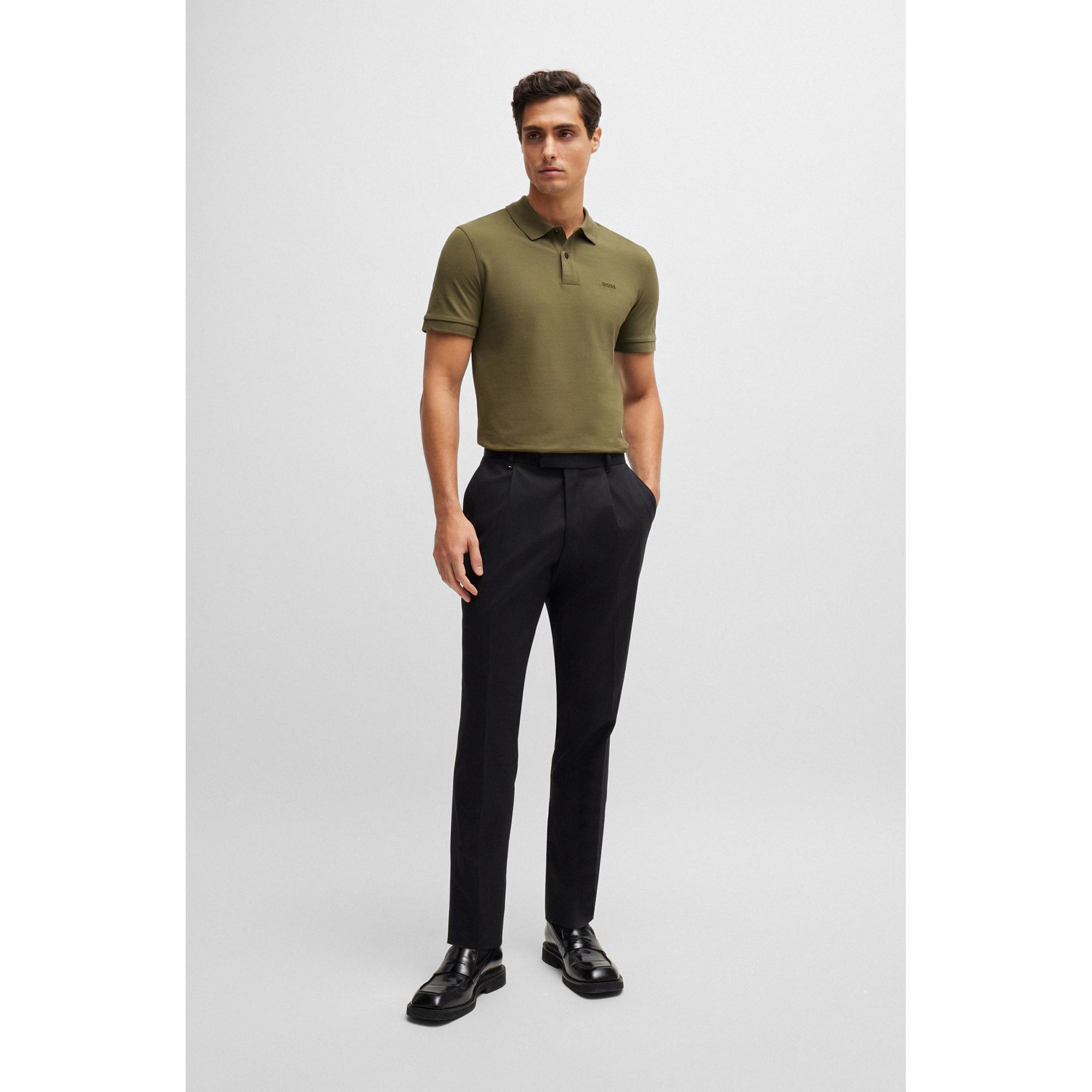 BOSS BLACK Pallas Kurzarm Poloshirt  