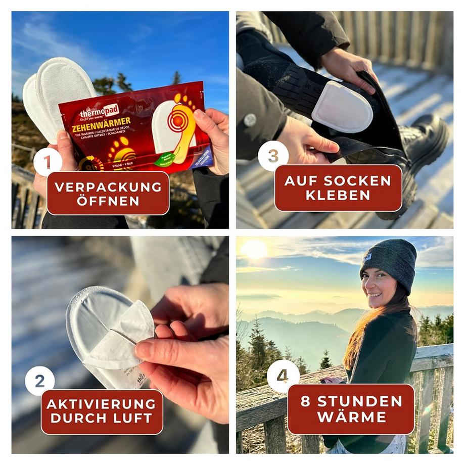 Thermopad  Zehenwärmer 