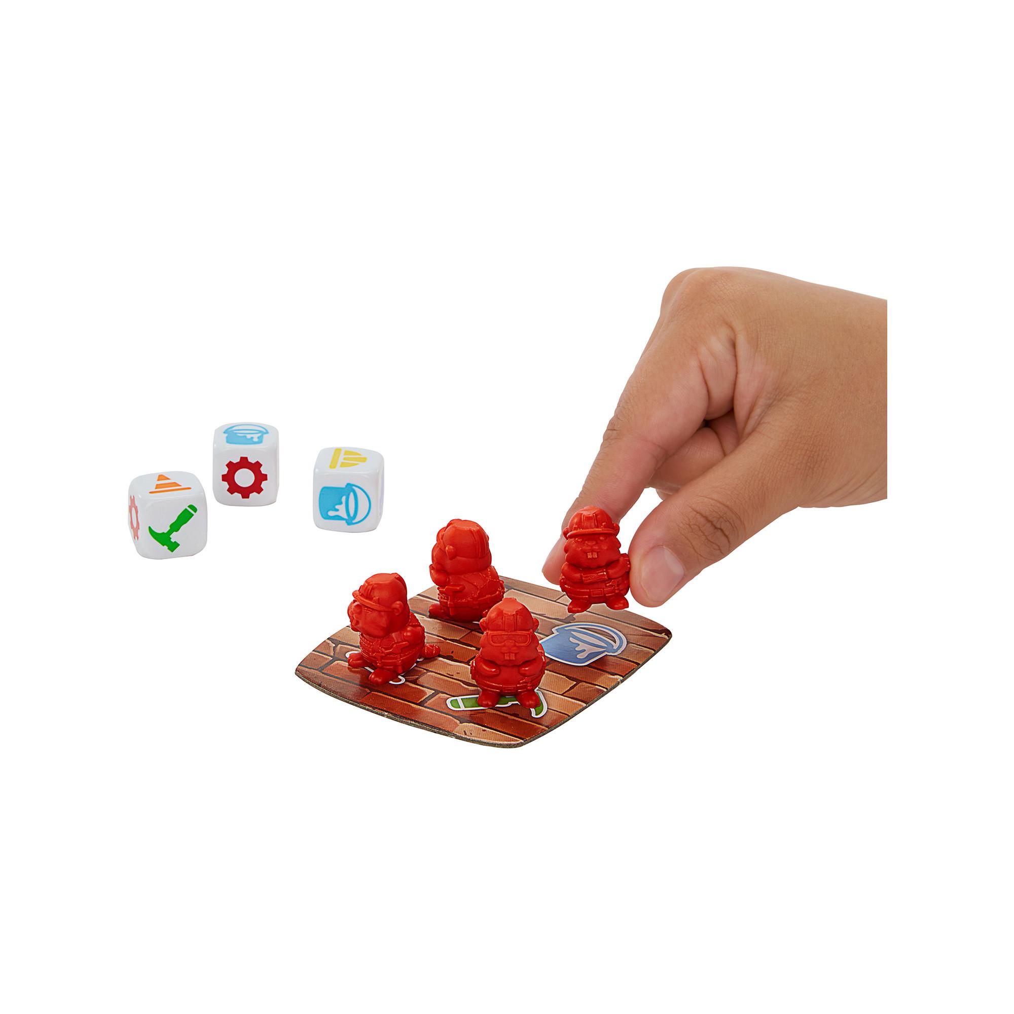 Mattel Games  Castors Cass’Tour-Tour à construire-Jeu de société 