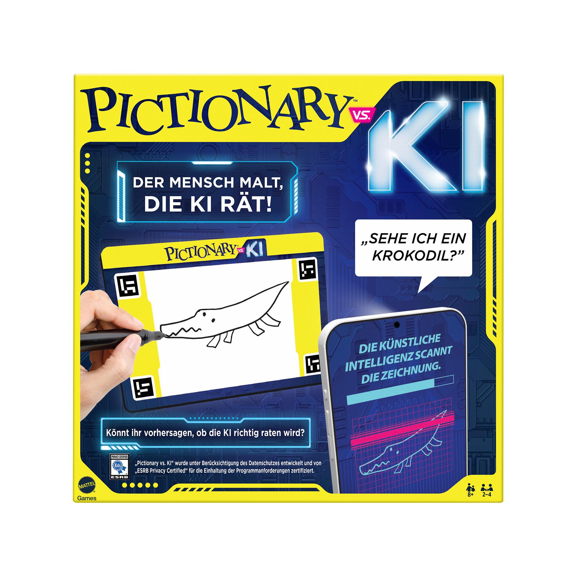 Mattel Games  Pictionary vs KI, Deutsch 