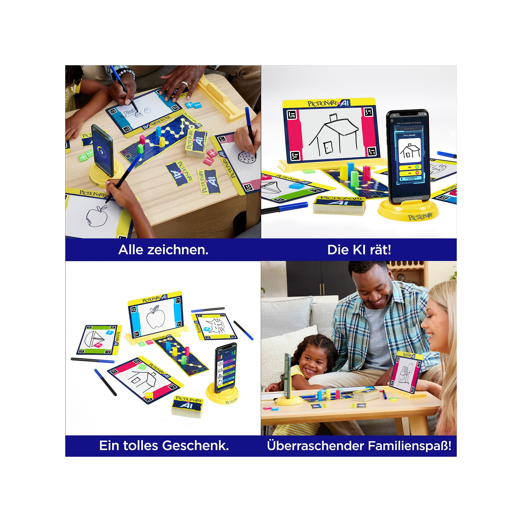 Mattel Games  Pictionary vs KI, Allemand 