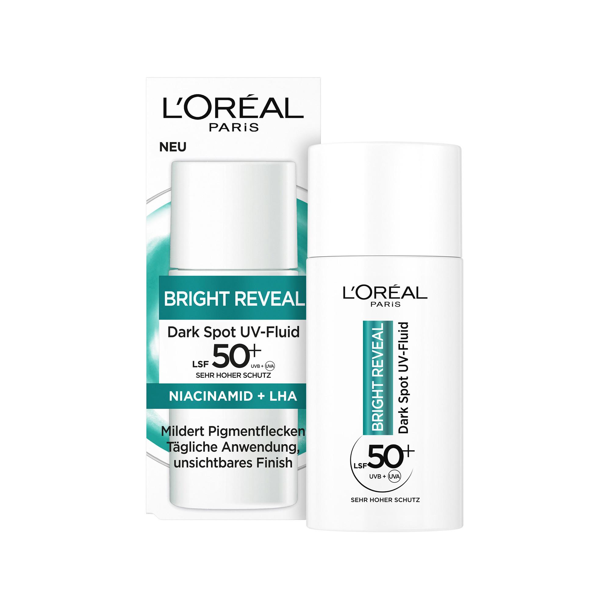 L'Oréal Paris Bright Reveal Dark Spot  UV Fluid LSF 50 