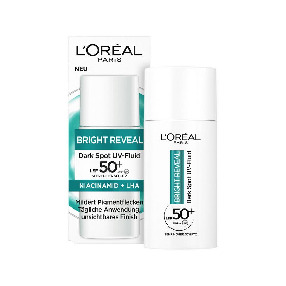 L'Oréal Paris Bright Reveal Dark Spot  UV Fluid LSF 50 