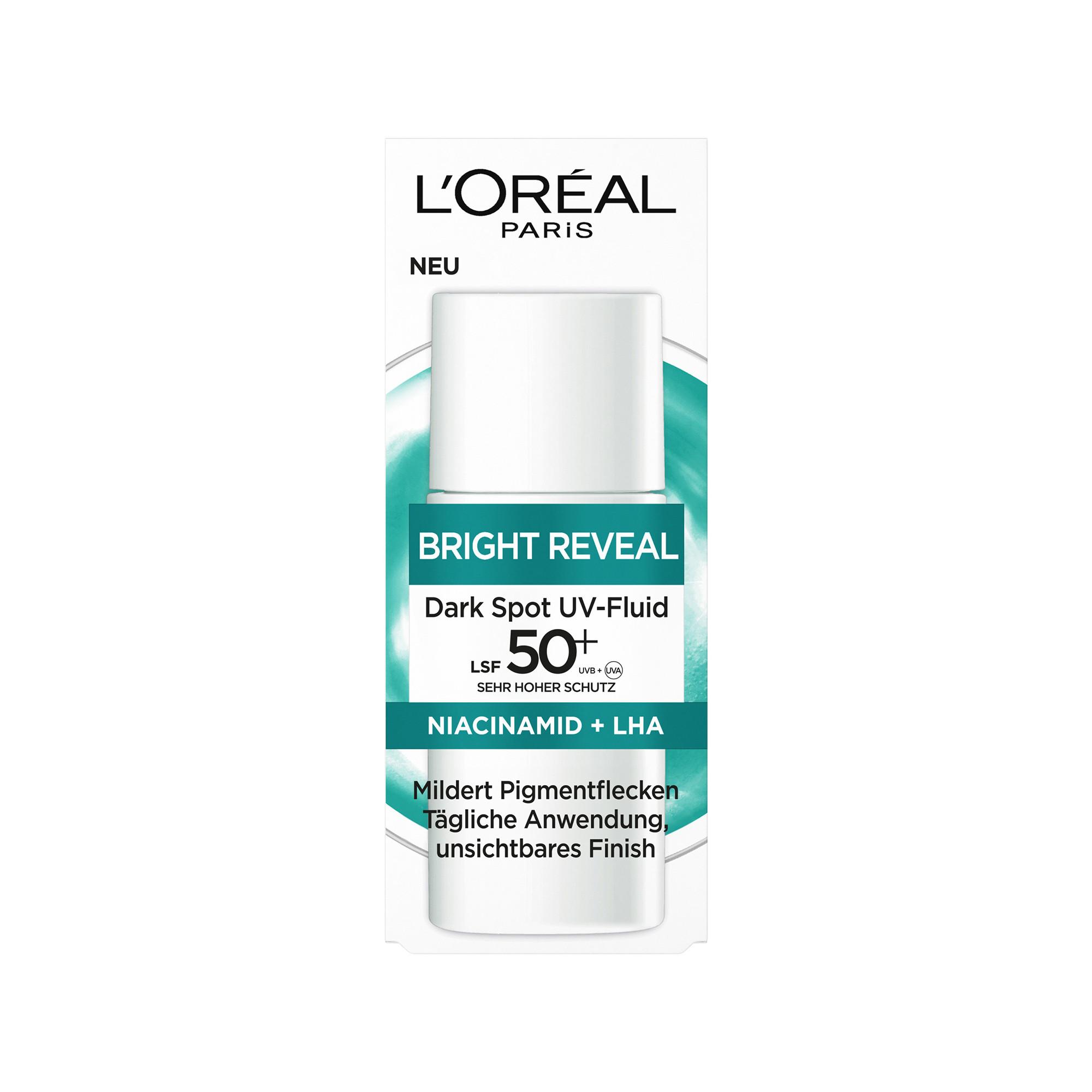 L'Oréal Paris Bright Reveal Dark Spot  UV Fluid LSF 50 