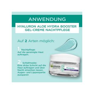 GARNIER Hyaluron Aloe Hydra Booster  Gel-Crème Soin de Nuit 