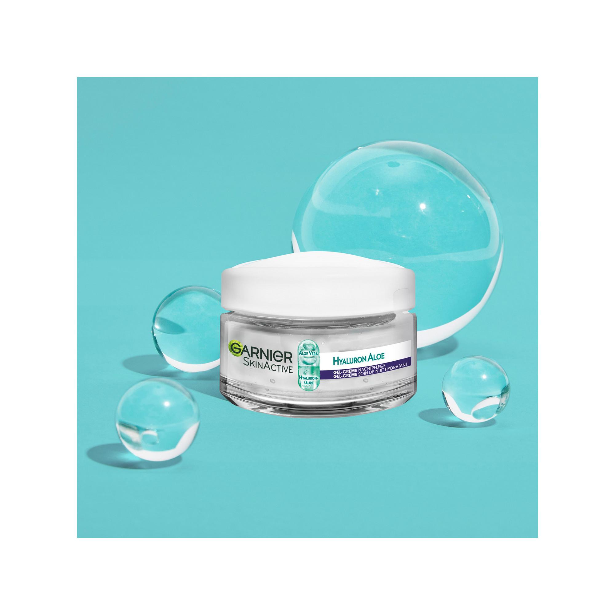 GARNIER Hyaluron Aloe Hydra Booster  Gel-Crème Soin de Nuit 