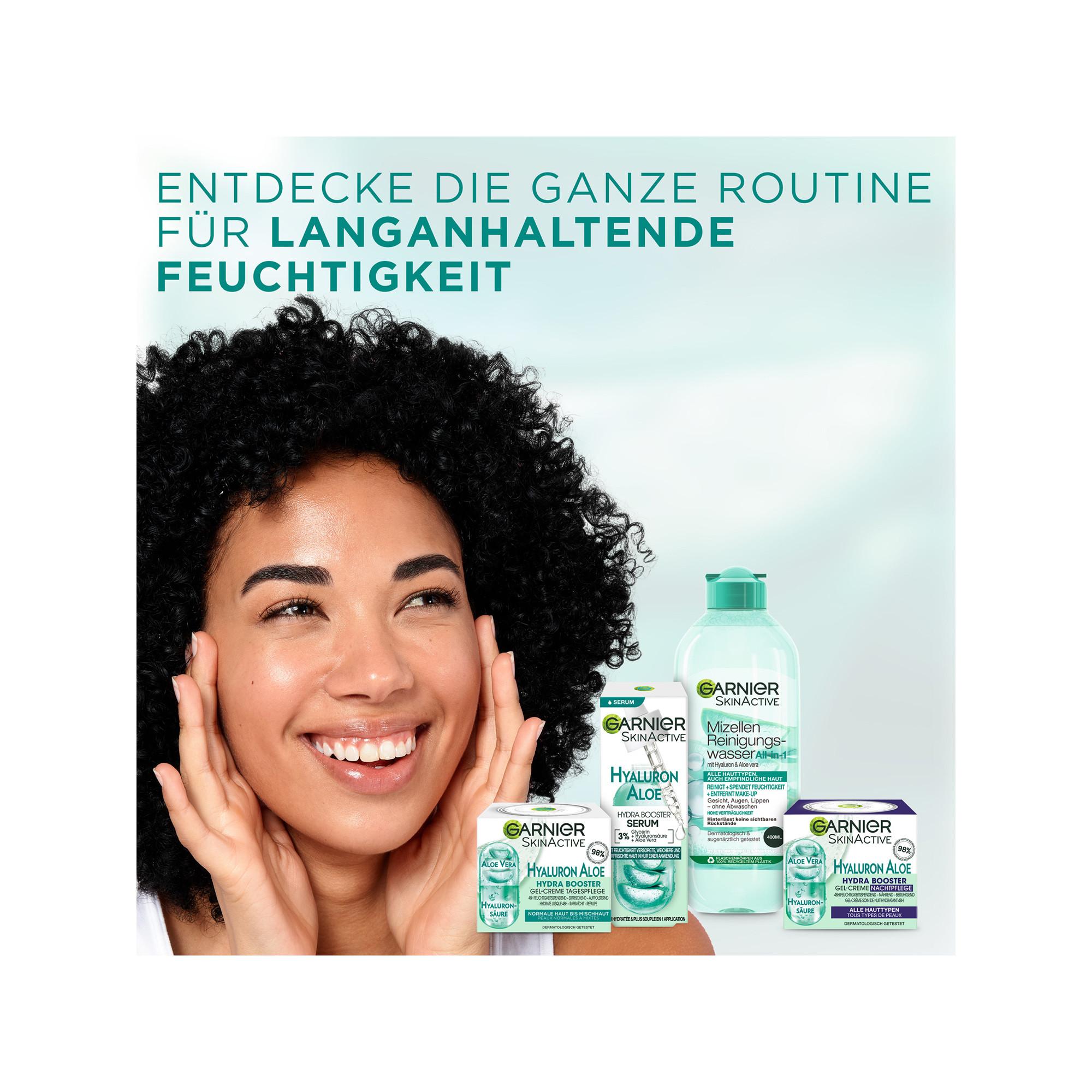 GARNIER Hyaluron Aloe Hydra Booster  Gel-Creme Nachtpflege 