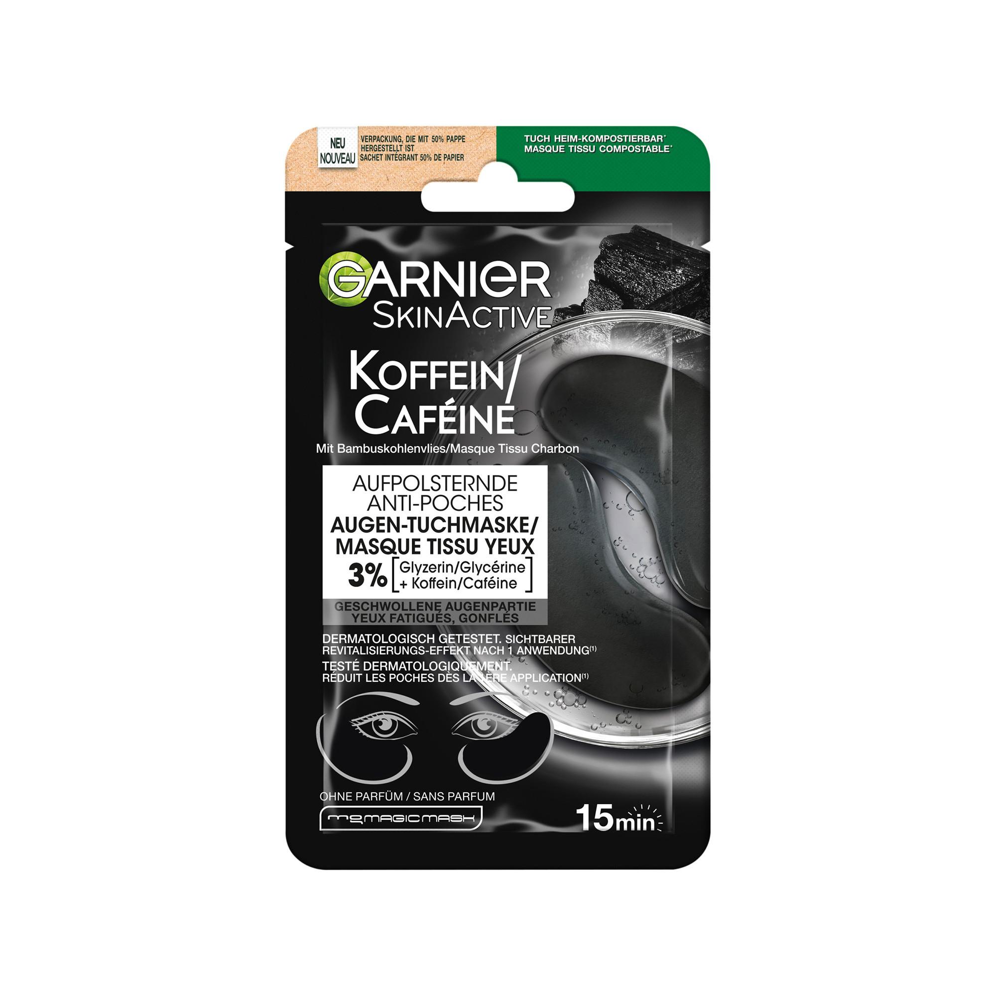 GARNIER SkinActive Caffeina Maschera occhi rimpolpante 