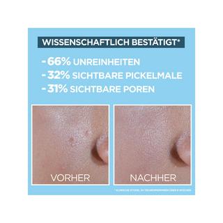 GARNIER BHA + Niacinamid Daily-UV Fluido anti-impurità Invisibile + Opaco SPF 50+ 