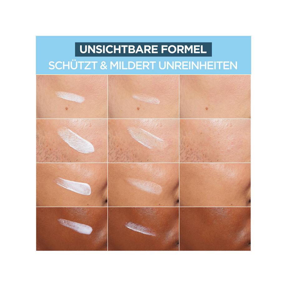 GARNIER BHA + Niacinamid Daily-UV Fluide anti-imperfections Invisible + Mat FPS 50+ 