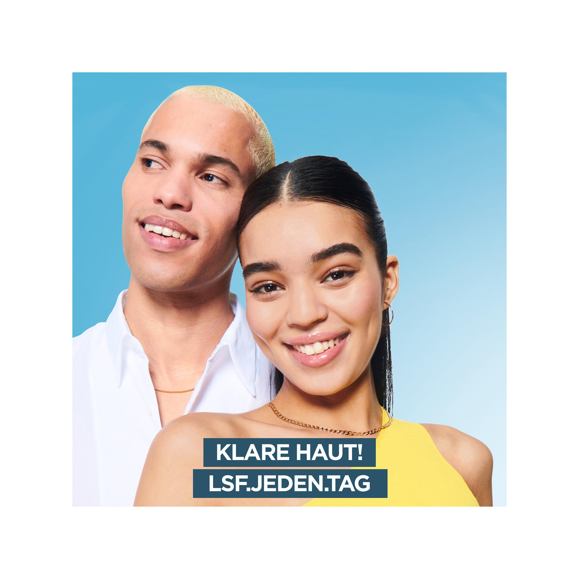 GARNIER BHA + Niacinamid Daily-UV Anti-Unreinheiten Fluid Invisible + Matt LSF 50+ 