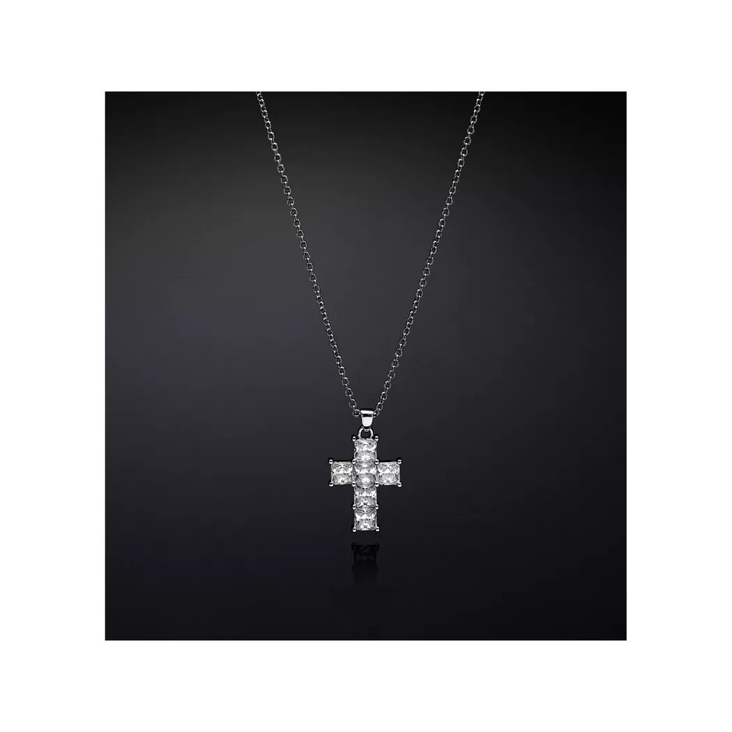 Chiara Ferragni - Halskette, Croci, 37+8CM, Silber