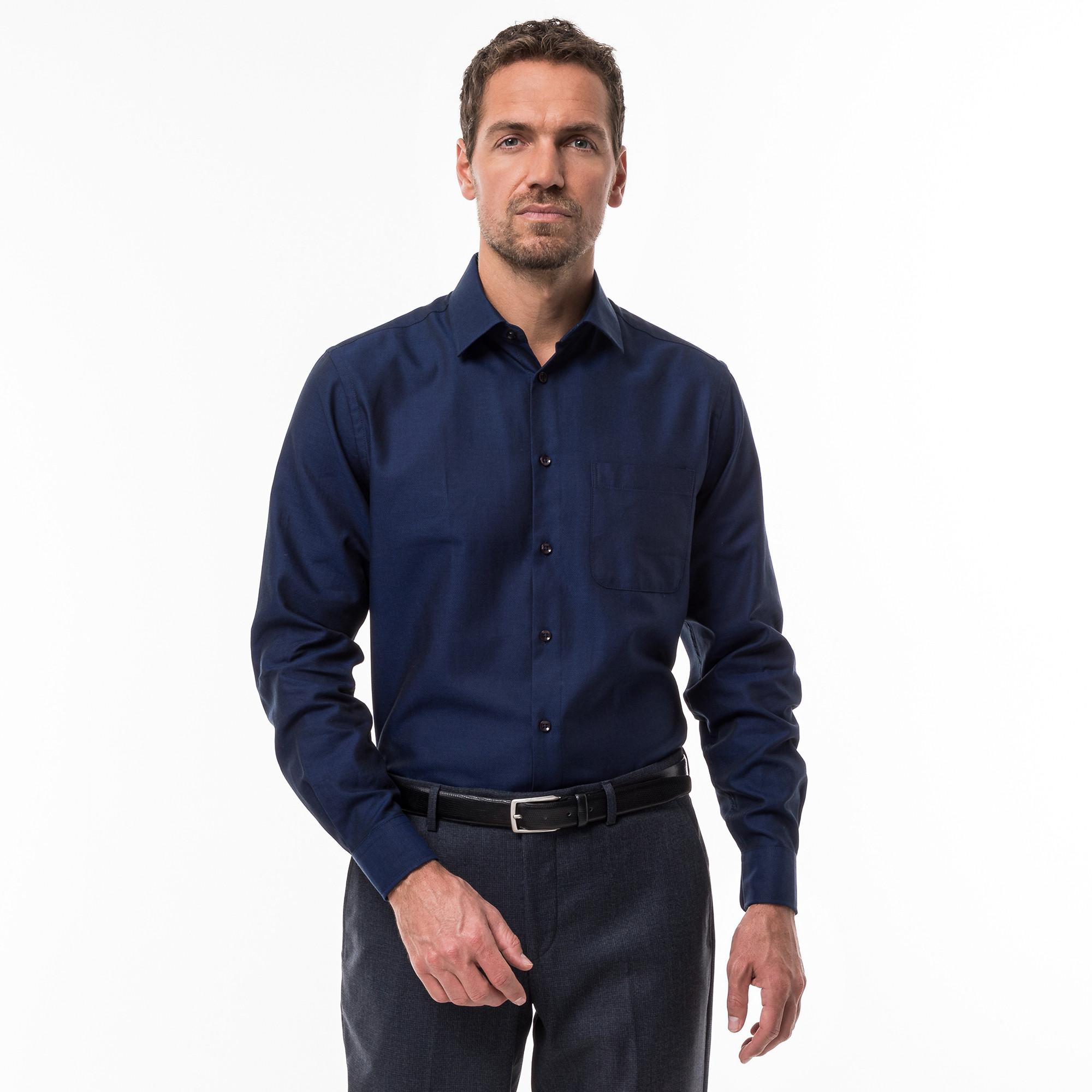 Manor Man  Chemise, Classic Fit, manches longues 