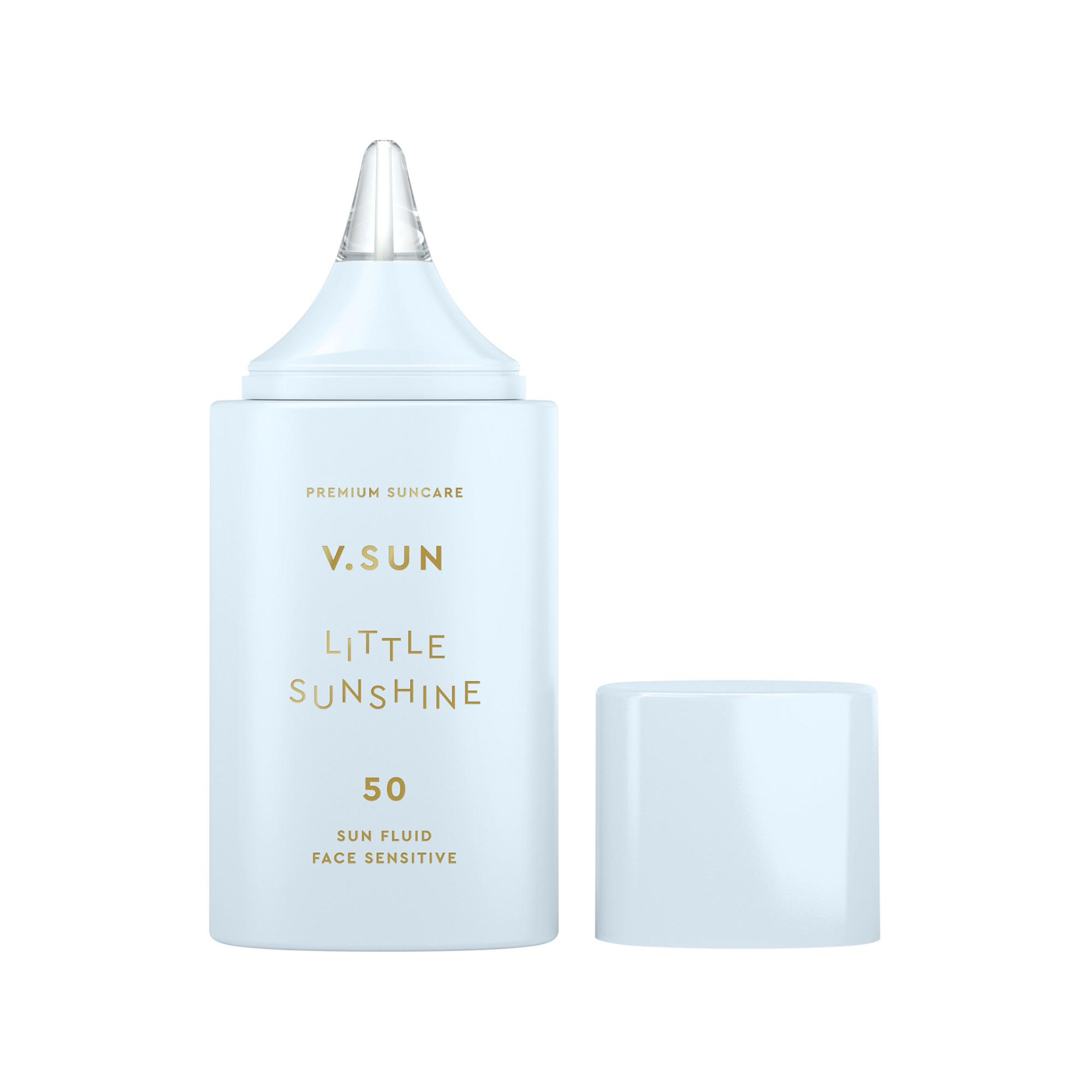 V.SUN Face Fluid SPF 50 Perfume Free Crema solare per il viso 