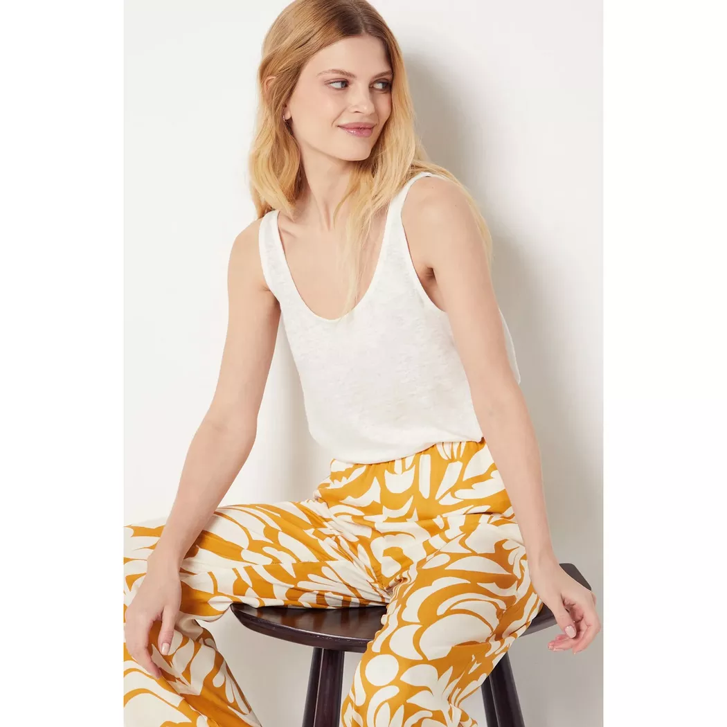 Etam - Tank Top, für Damen, Ecru, Größe M