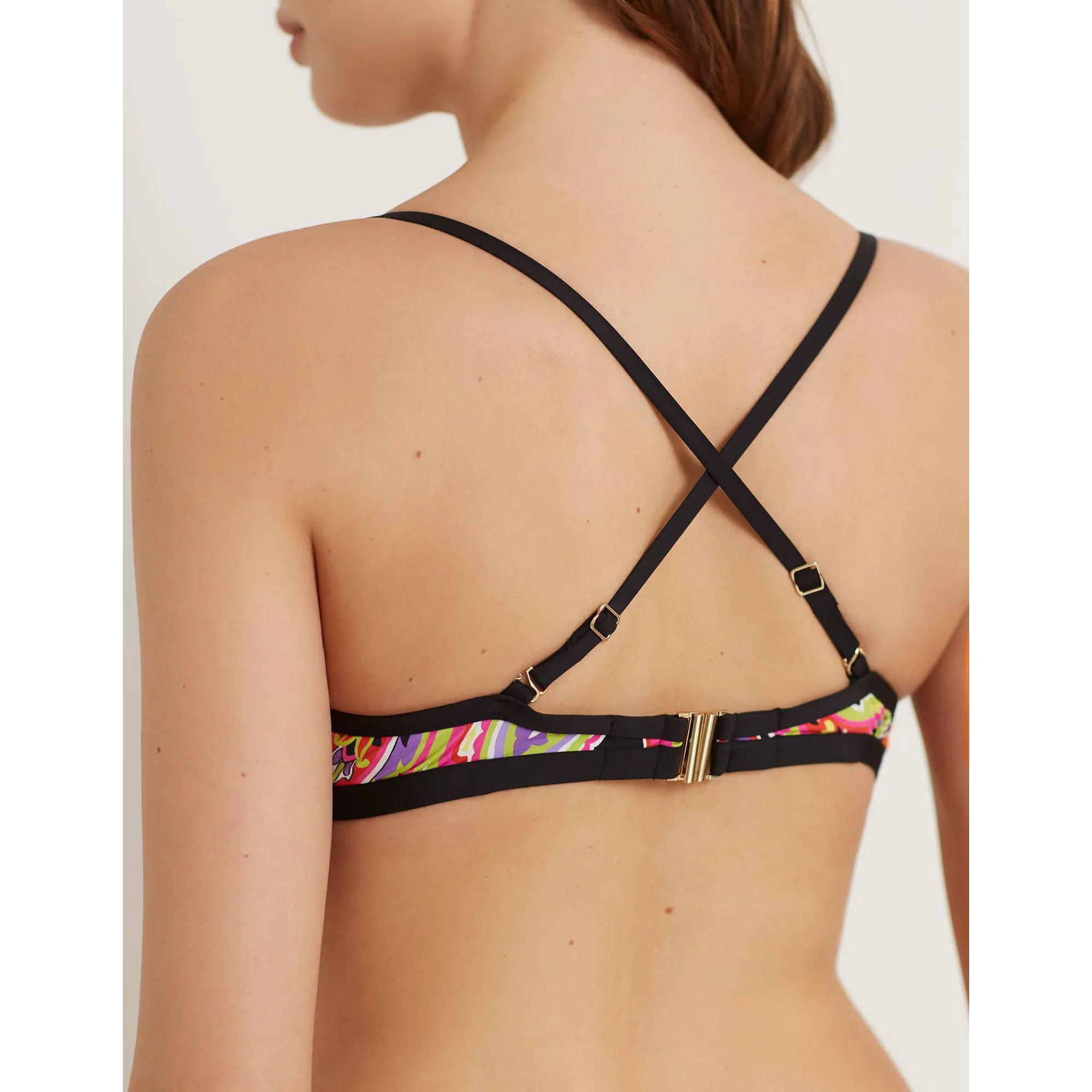 Yamamay Bikini-Top Paisley-Muster  