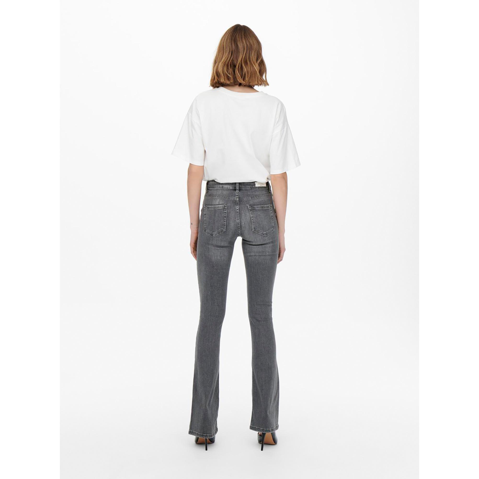 ONLY Blush Mid Waist Flared Jeans  