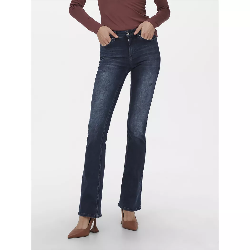 Only - Jeans, für Damen, Blau/Schwarz, Größe XS