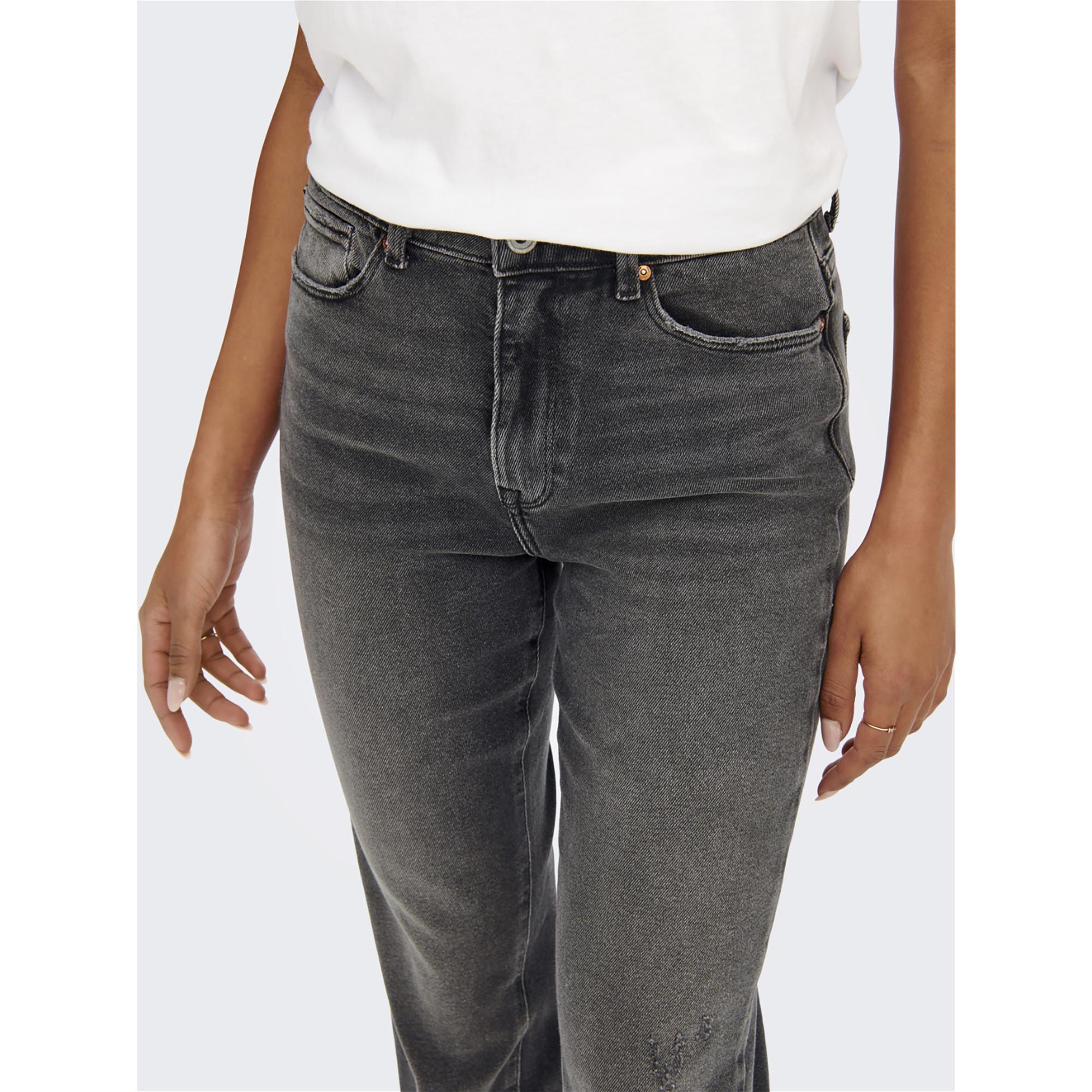 ONLY Jeans Vita Alta Lunghezza Caviglia Vestibilità Dritta  