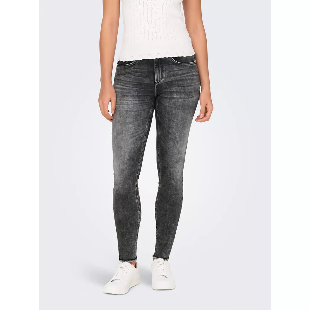 Only - Jeans, für Damen, Dunkelgrau, Größe M