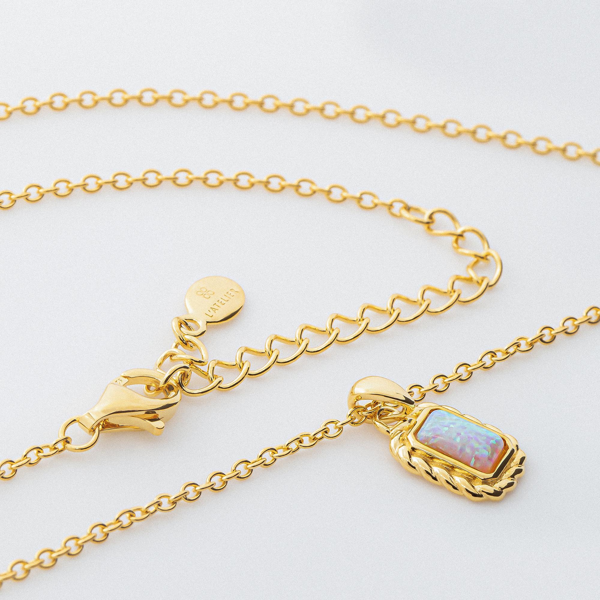 L'Atelier Sterling Silver 925  Halskette 