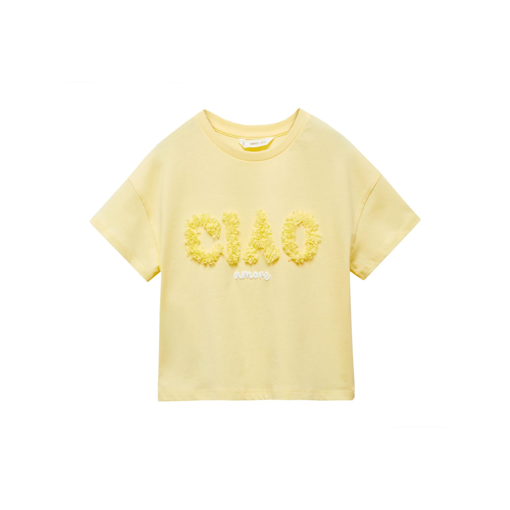 Image of T-shirt Mädchen Gelb 10A