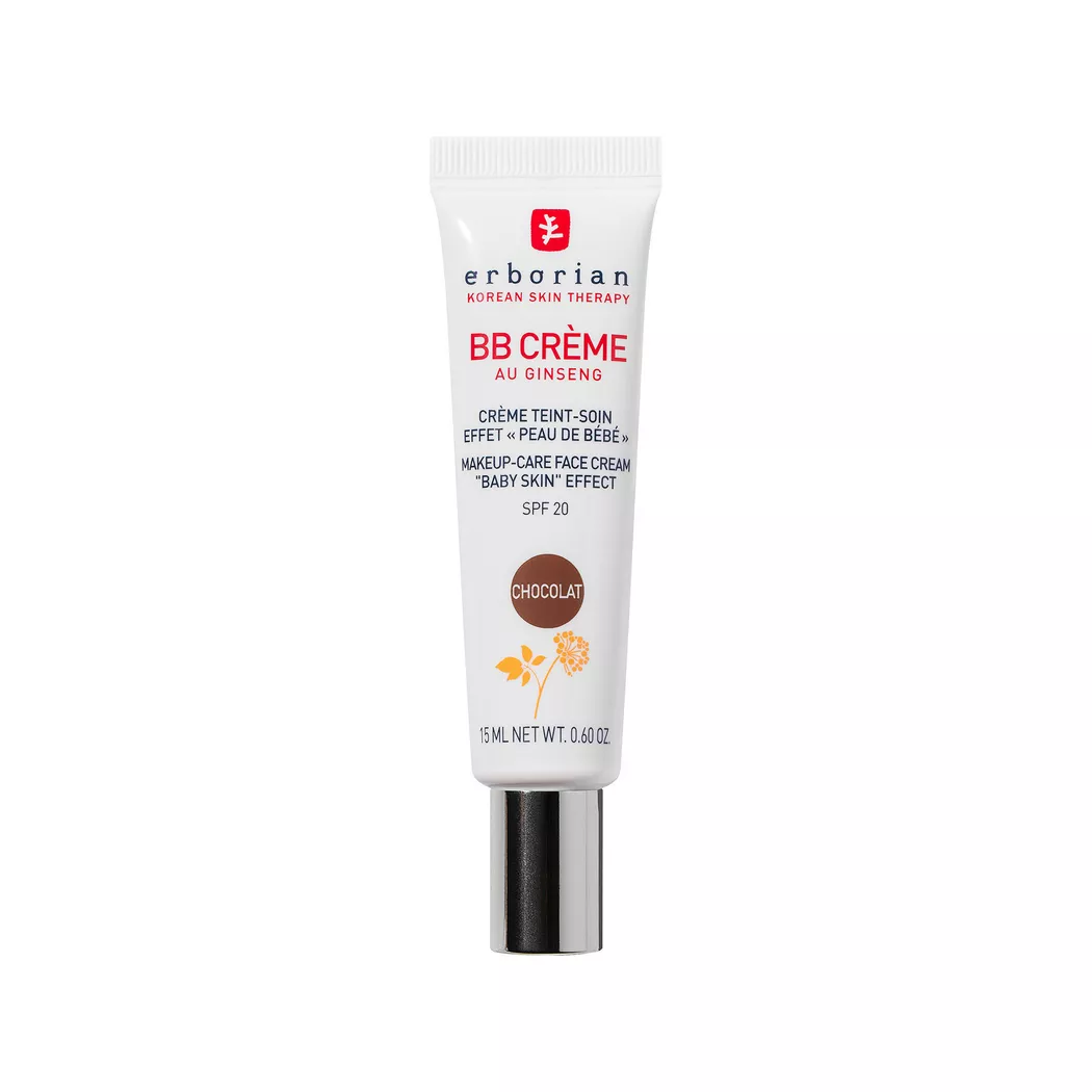 erborian - BB Creme au Ginseng, Erborian BB Creme Nude, 15 ml, Chocolat