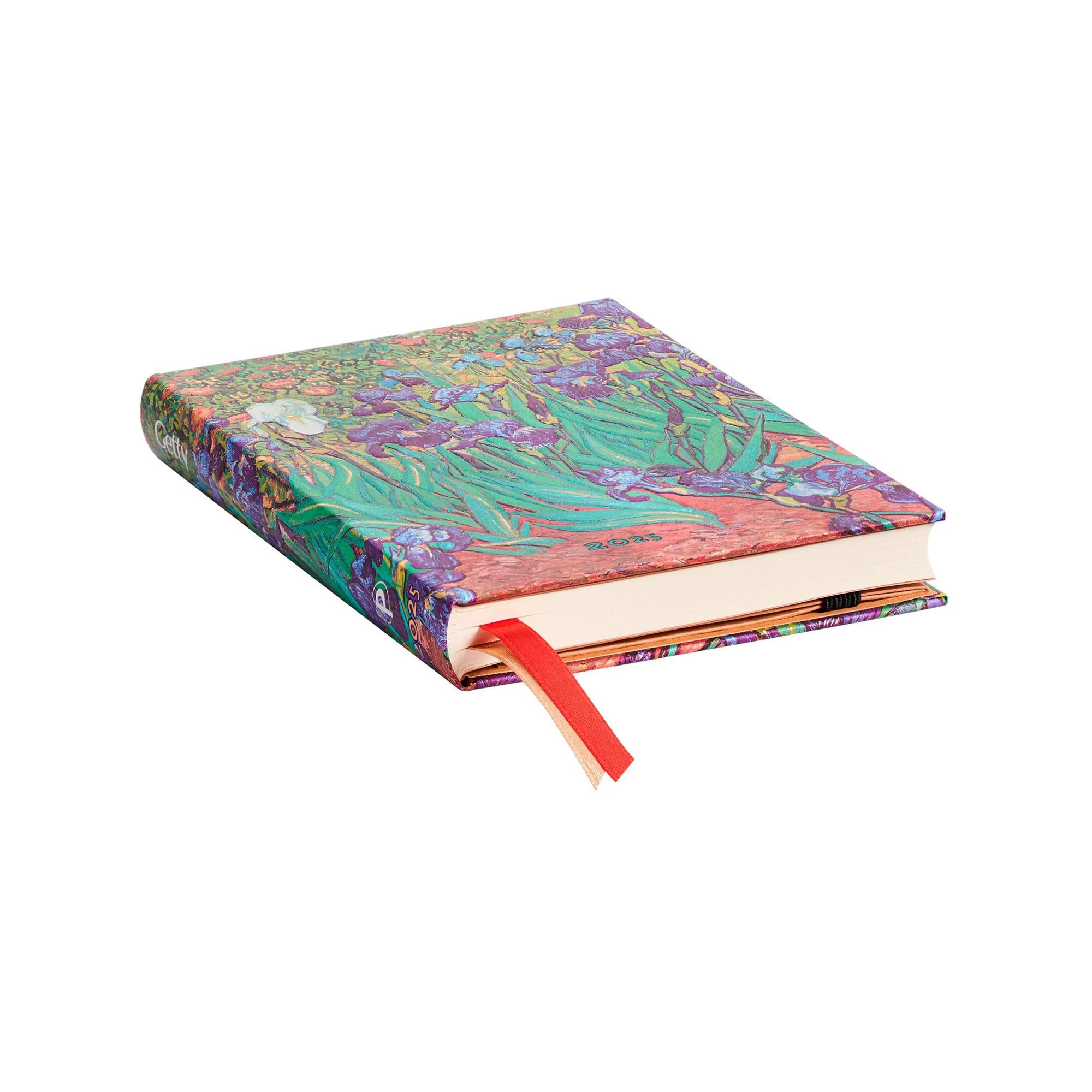 Paperblanks Agenda 2025 Les iris de Van Gogh 