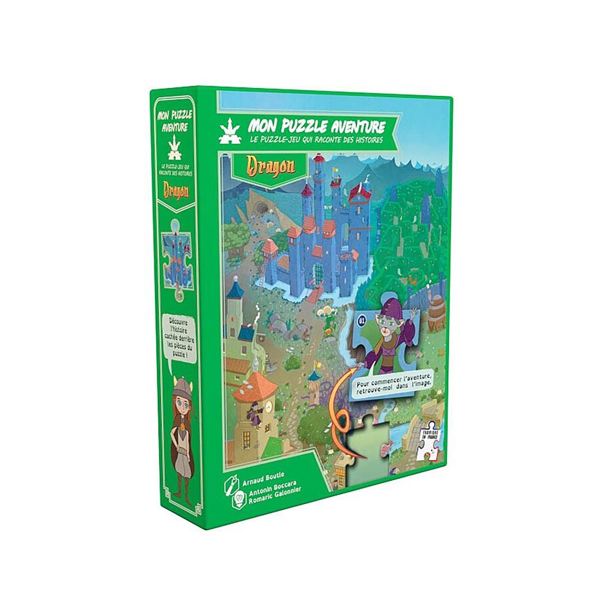Image of Mon puzzle aventure Dragon, Französisch Multicolor
