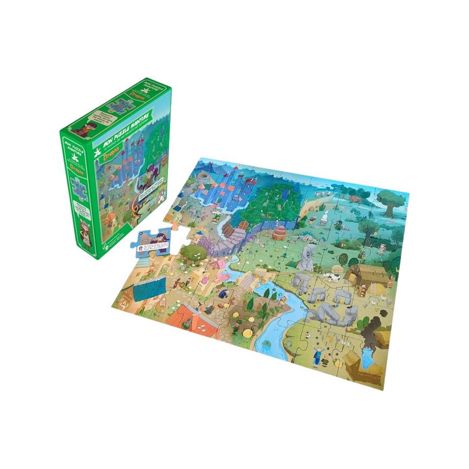 Black Rock  Mon puzzle aventure Dragon, Français 