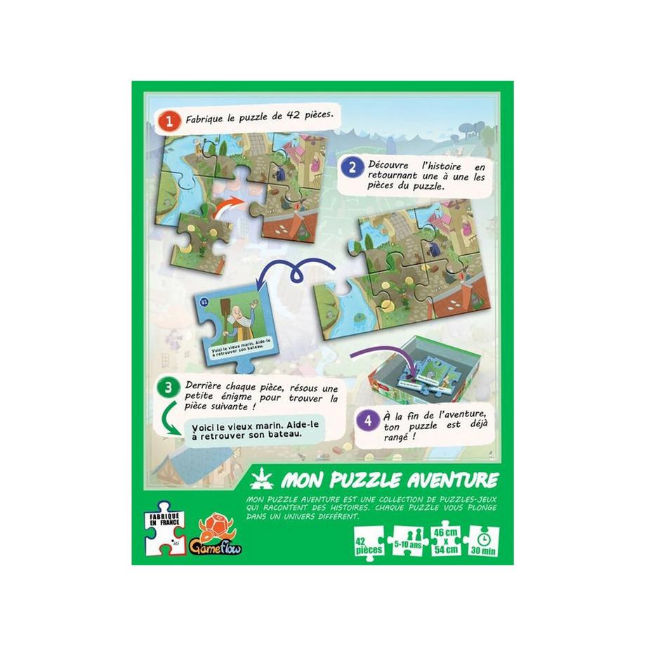 Black Rock  Mon puzzle aventure Dragon, Français 