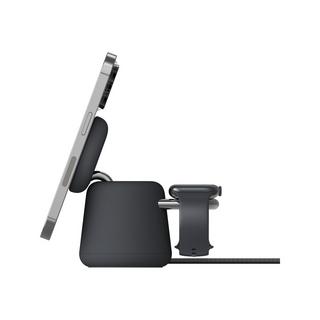 belkin oost Charge Pro 2-in-1 Wireless Charging Dock with MagSafe Stromadapter USB 