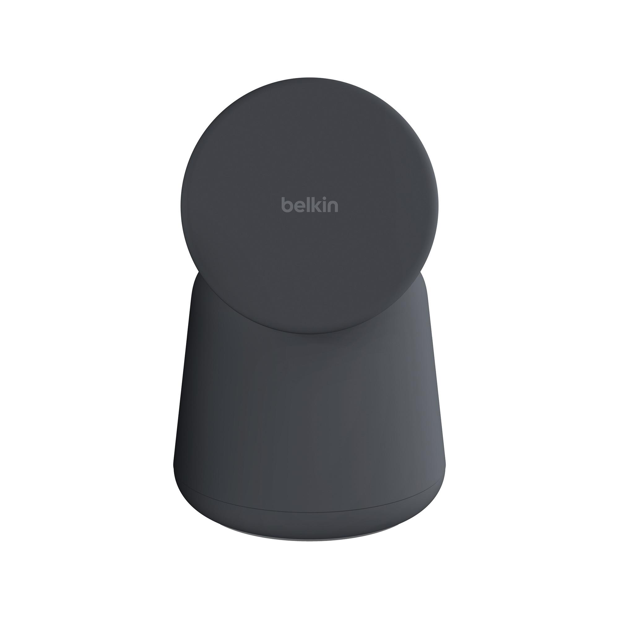 belkin oost Charge Pro 2-in-1 Wireless Charging Dock with MagSafe Stromadapter USB 