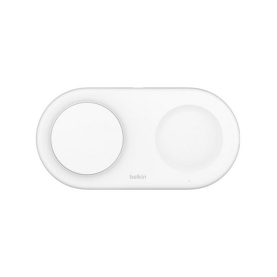 belkin Boost Charge Pro 2-in-1 Wireless Charging Pad with Qi2 Adattatore USB 