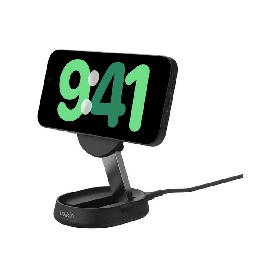 belkin Boost Charge Pro Convertible Wireless Stand with Qi2 Adattatore USB 