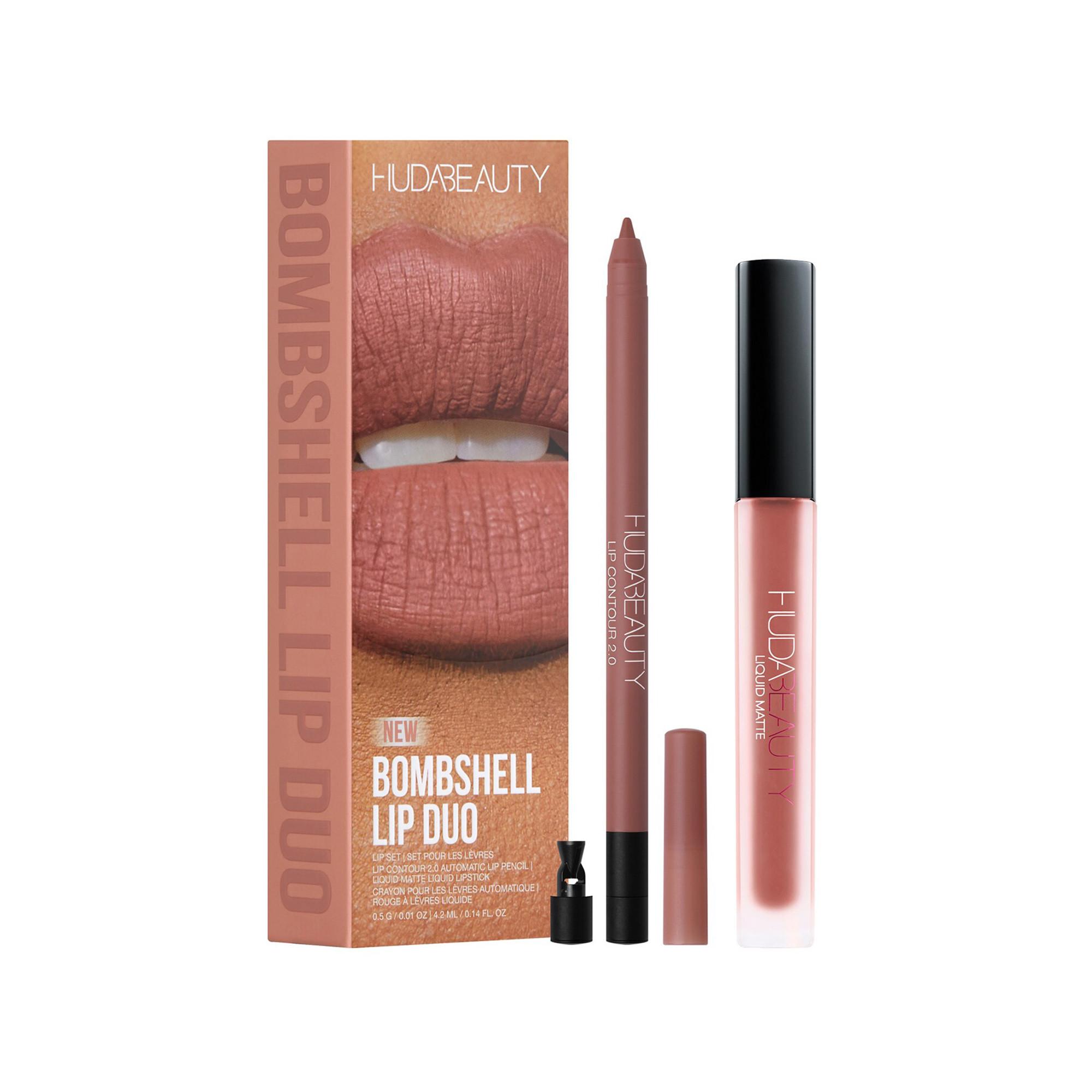 Huda Beauty  Bombshell Lip Duo - Coffret 