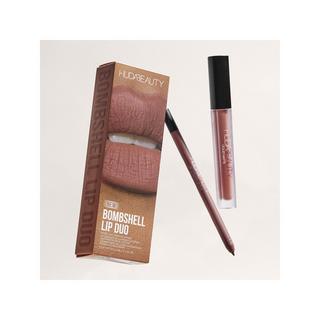 Huda Beauty  Lip Duo - Bombshell - Gloss e matita labbra 