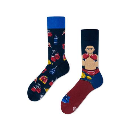 Many Mornings The Boxer Wadenlange Socken 