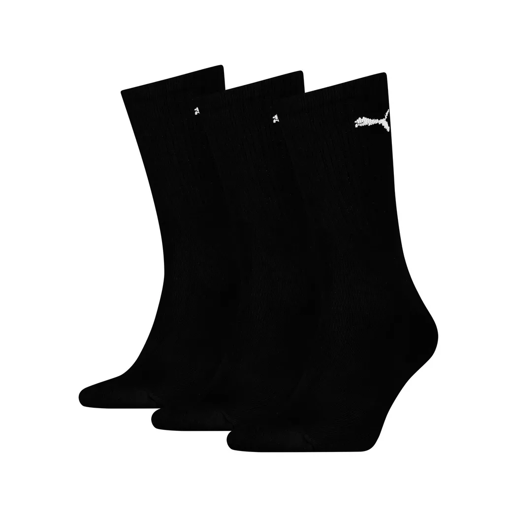 Kurzsocken PUMA "Socken 3er Pack", Herren, Gr. 35-38, schwarz, Obermaterial: 65% Baumwolle CO. 28% Polyester PES. 5% Polyamid PA. 2% Elasthan EL., Socken