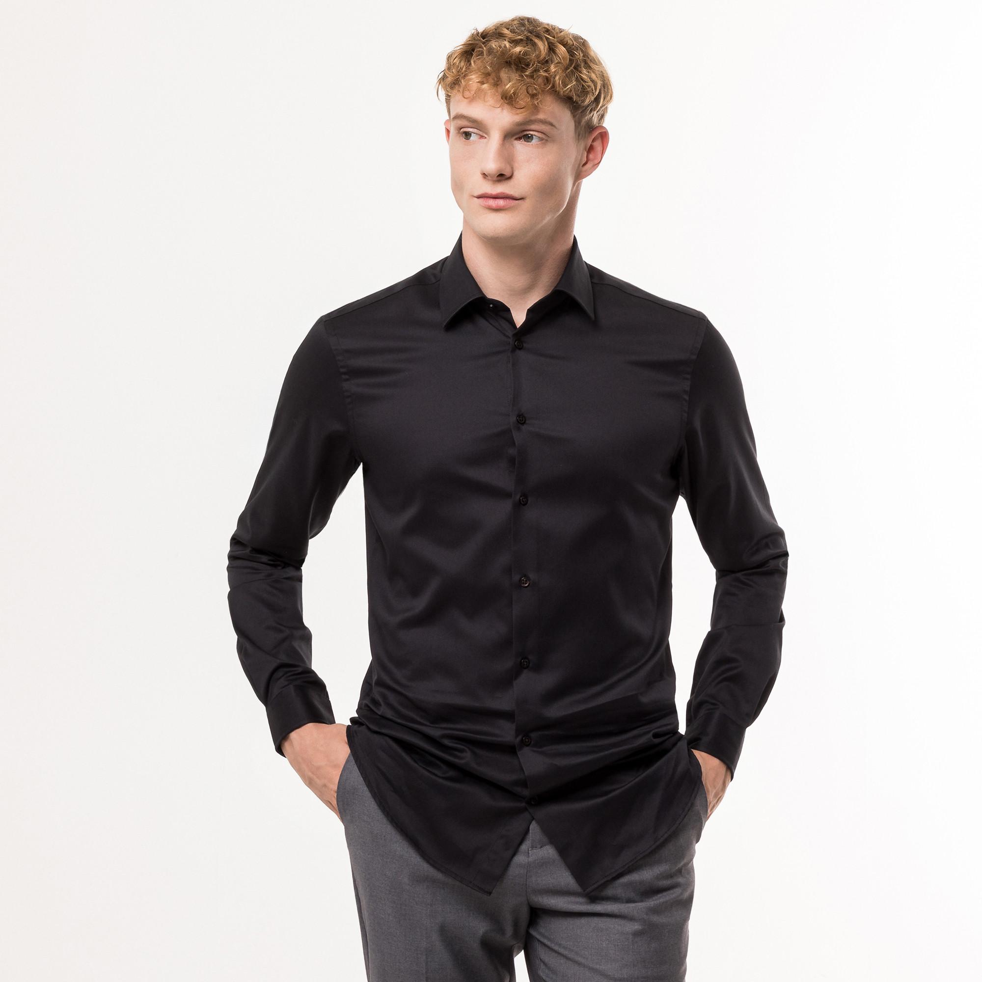 Manor Man  Chemise, Modern Fit, manches longues 