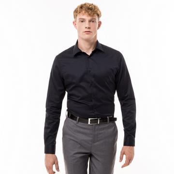 Camicia, modern fit, maniche lunghe